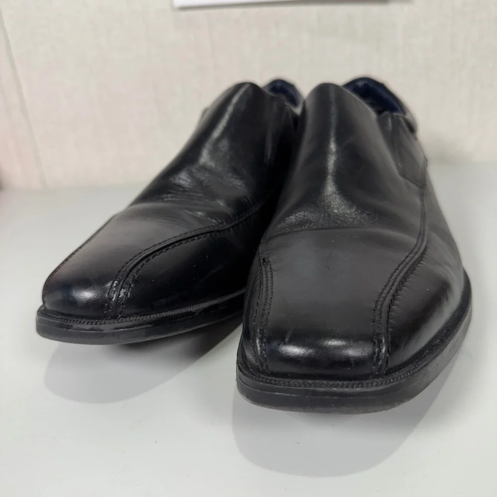 DOCKERS‎ Comfort Zone Men's Size 10M Classic Black Loafers Nice Dress Shoes Exc